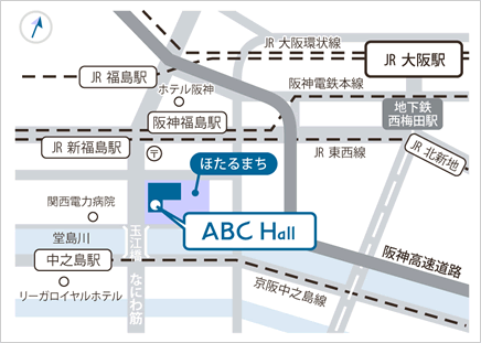 ABCホール地図